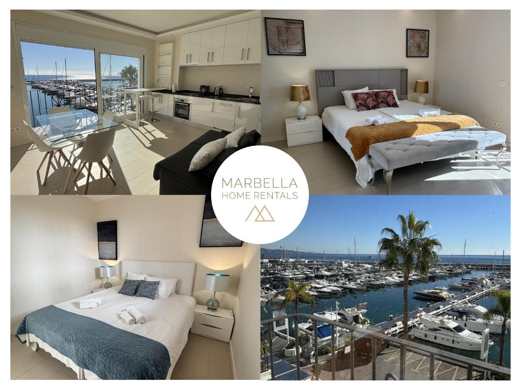 MARBELLA HOME RENTALS - Frontline 2BR Penthouse, Puerto Banus