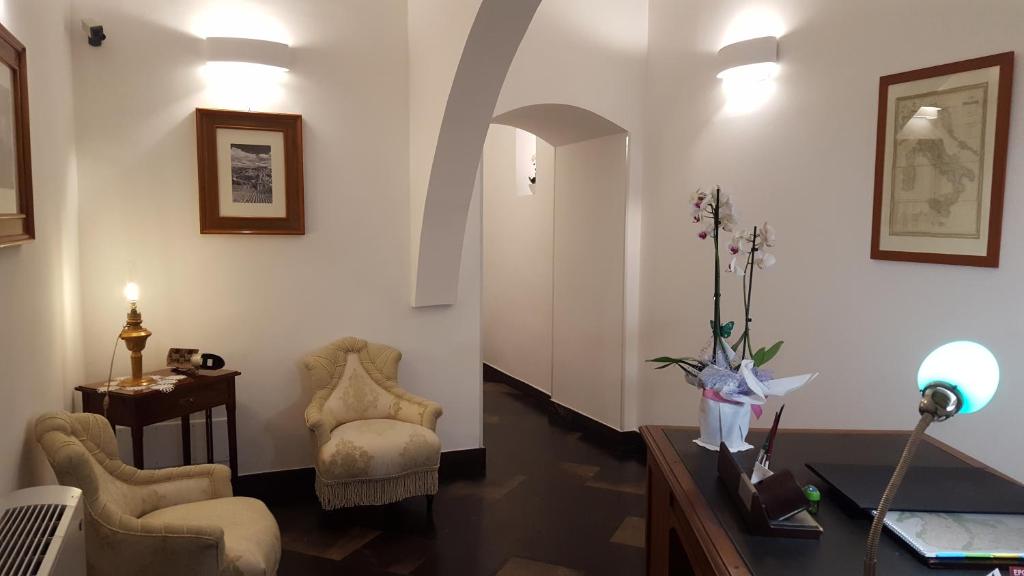 Posezení v ubytování Epoca - Camere con stile