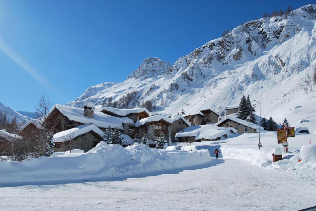Chalet Barmaz v zimě