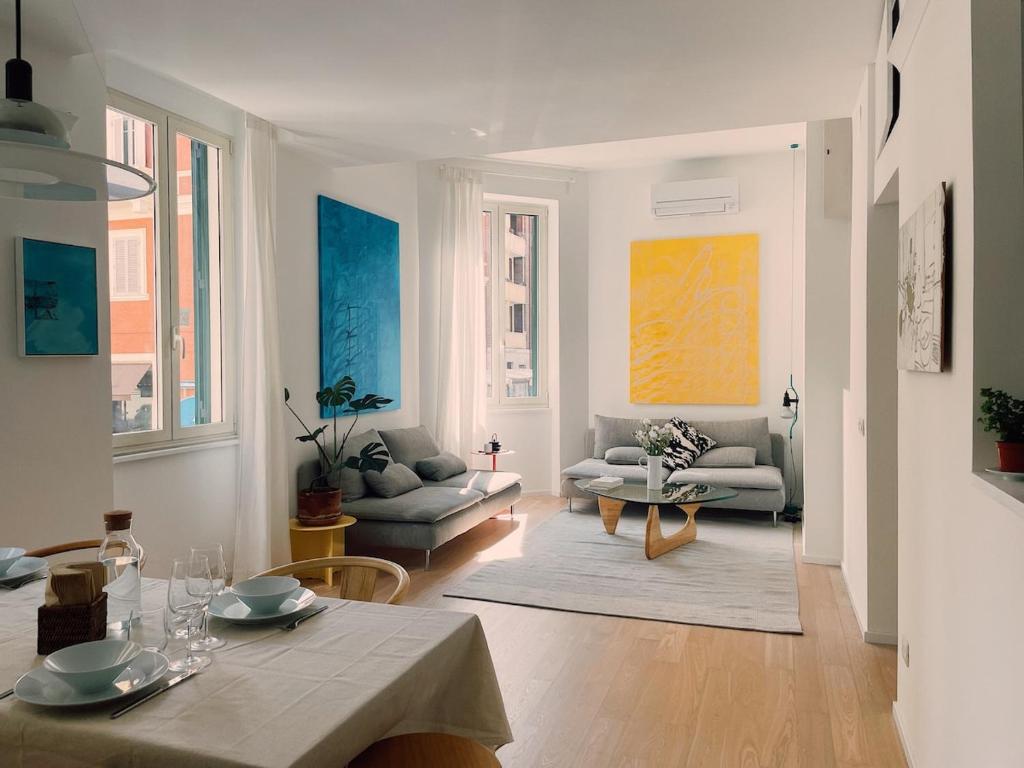 Sunny loft in the heart of Testaccio