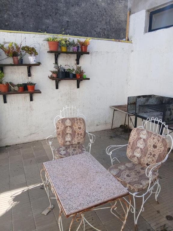 Depto centrica con terraza, 5 huespedes