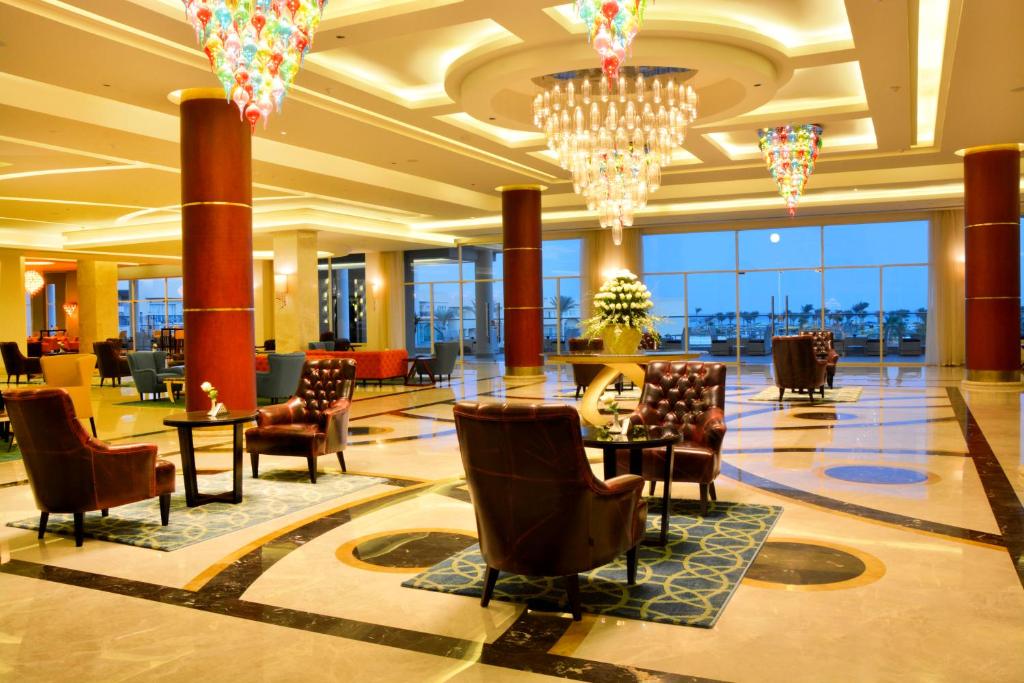 Гостиная зона в Pickalbatros Royal Moderna Sharm "Aqua Park"