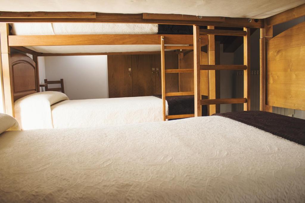 Postel nebo postele na pokoji v ubytování Albergue Camino Norte
