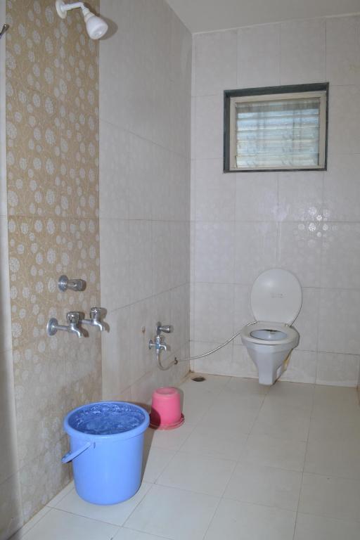 Koupelna v ubytování Hotel Sai Vishwa