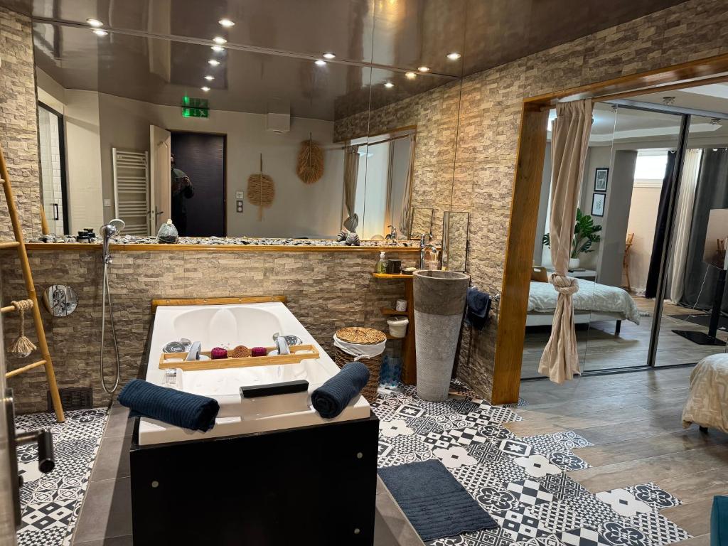 Zona d'estar a Relaxed appartment