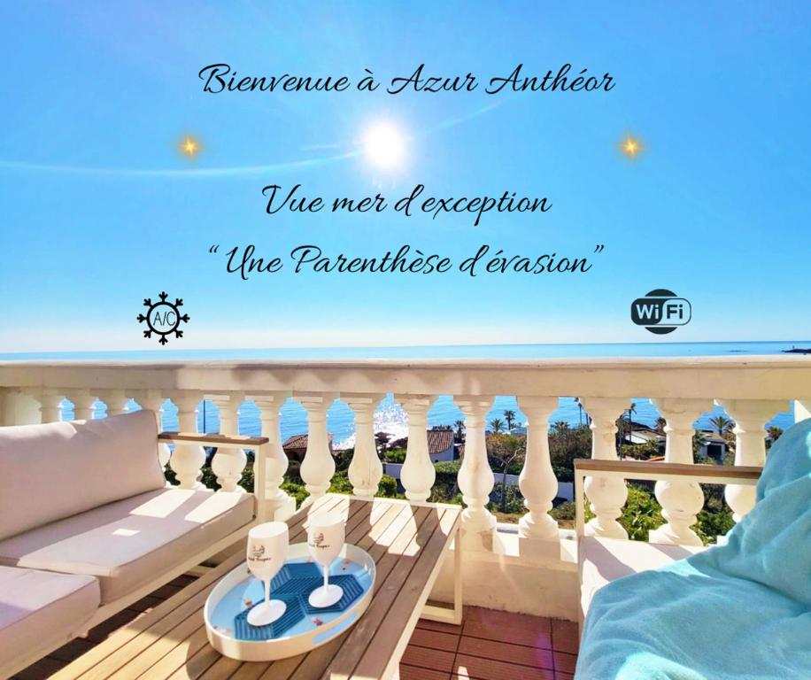 "Azur Anthéor" - Vue mer d'exception - 2 personnes
