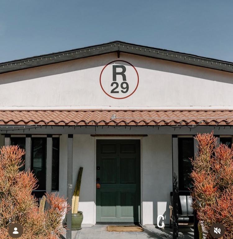 a building with a sign that says r on it at Ramsey 29 in Twentynine Palms