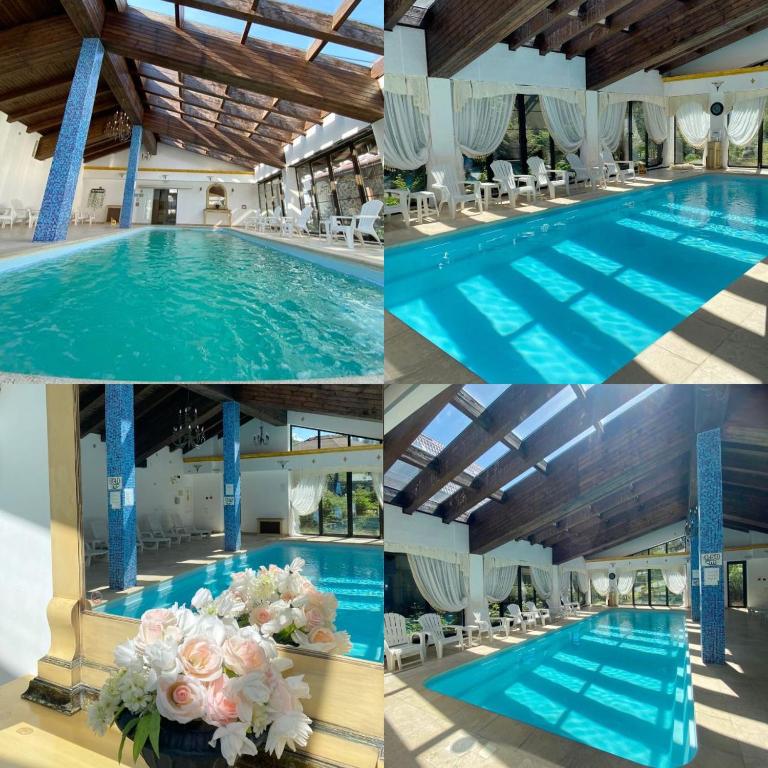 Piscina de la sau aproape de Emire Boutique