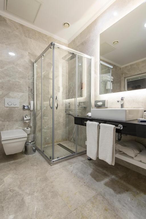Koupelna v ubytování Park Inn by Radisson Ankara Cankaya