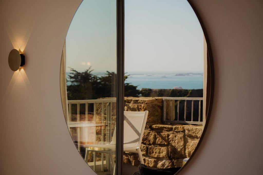 Hotel Ker Moor Saint-Quay Portrieux - 海景尊贵双人间 - 带露台