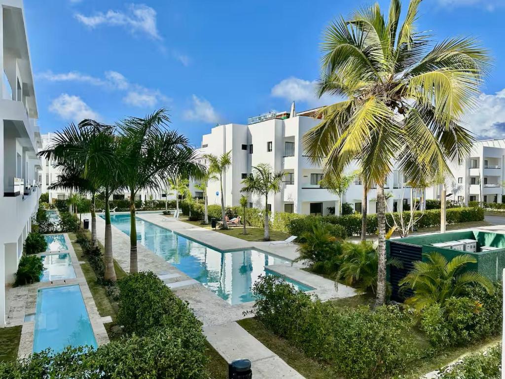 a view of the pool at the resort at Punta Cana Retreat in Punta Cana