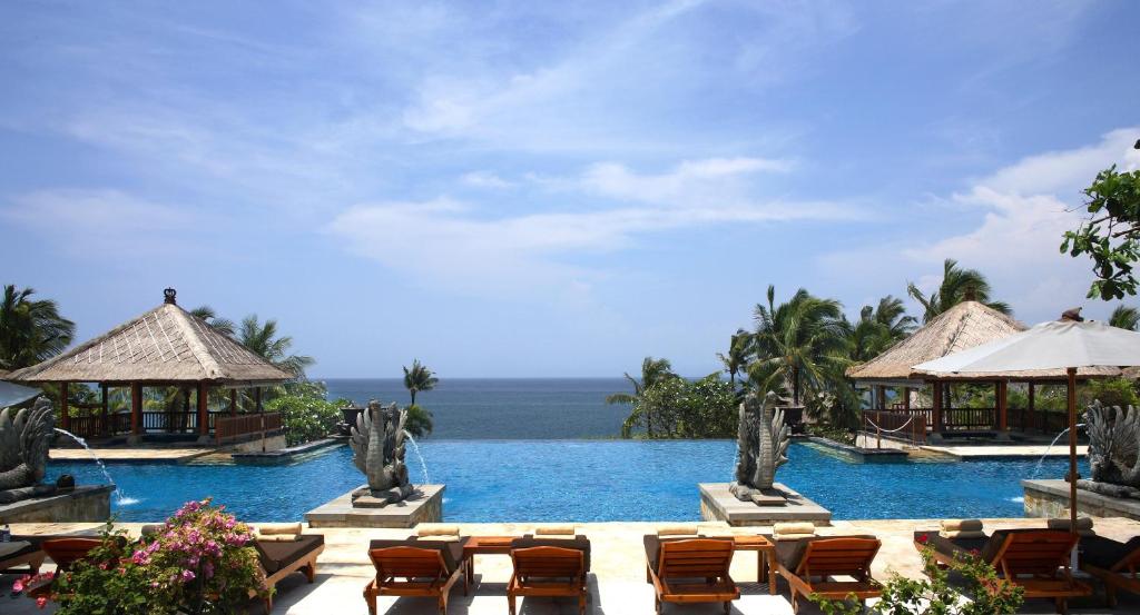 Bazén v ubytování AYANA Resort Bali nebo v jeho okolí