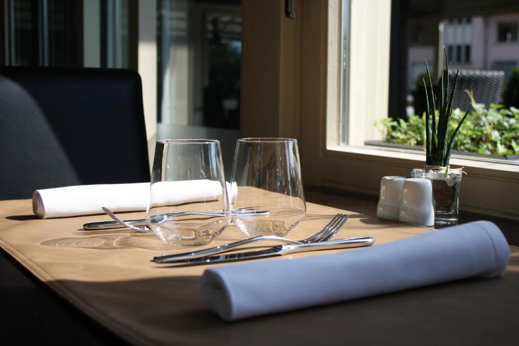 Nápoje v ubytování BIVIUS Hotel Restaurant Luxembourg