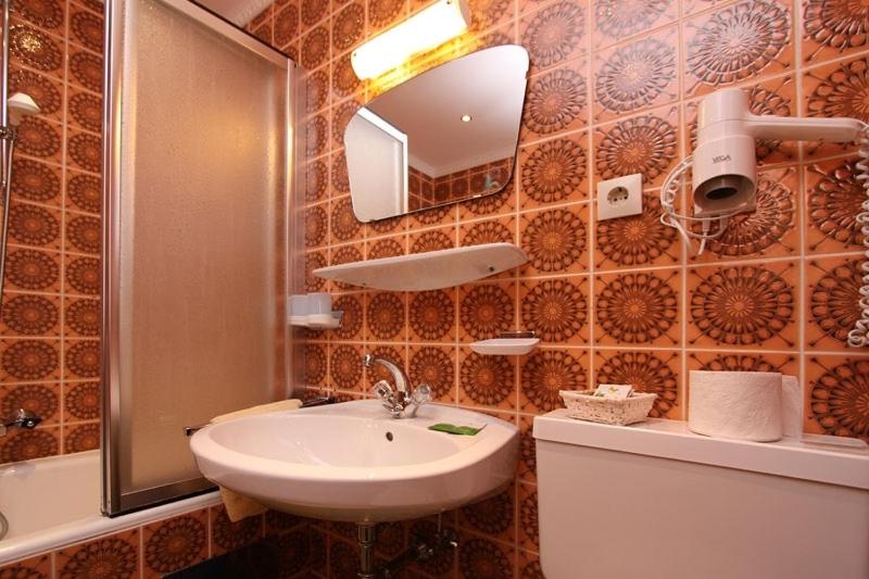 Kúpeľňa v ubytovaní Gästehaus Veit Fiegl