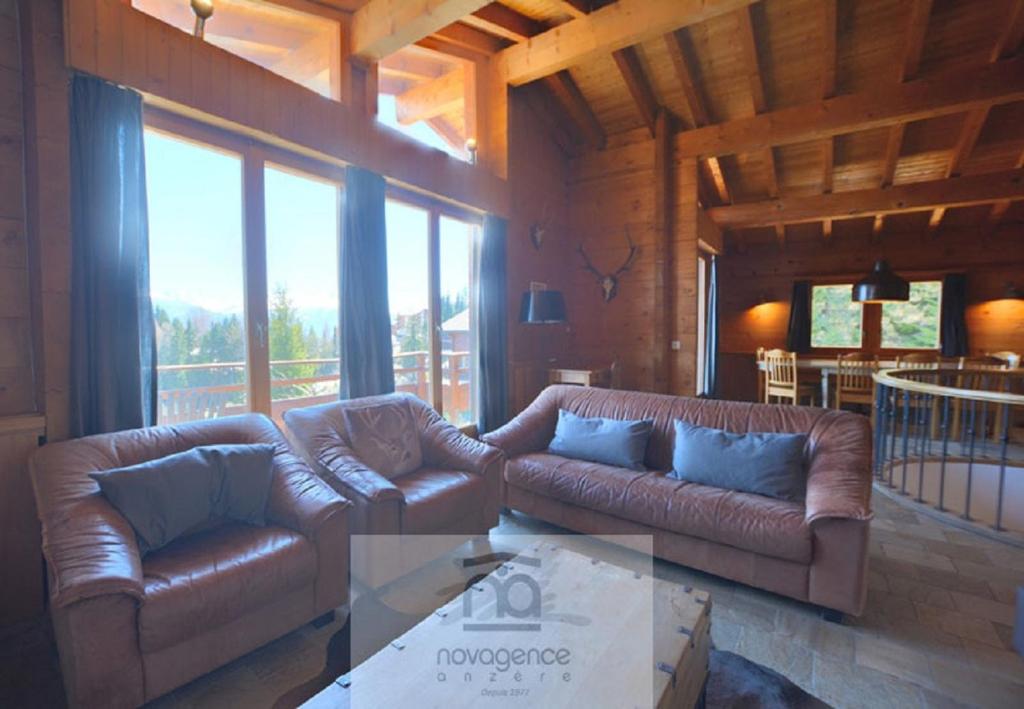 Chalet Zoe a Anzere avec vue sur les Alpes