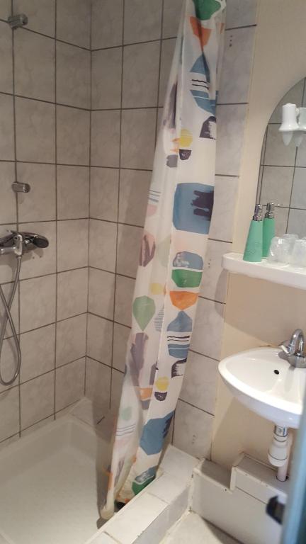 Koupelna v ubytování Hotel Ô Fil de L'ô
