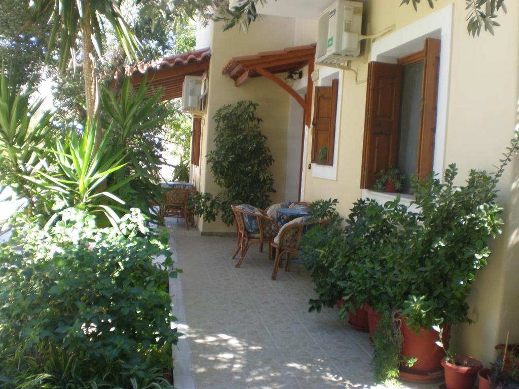Zahrada ubytování Tiki Rooms