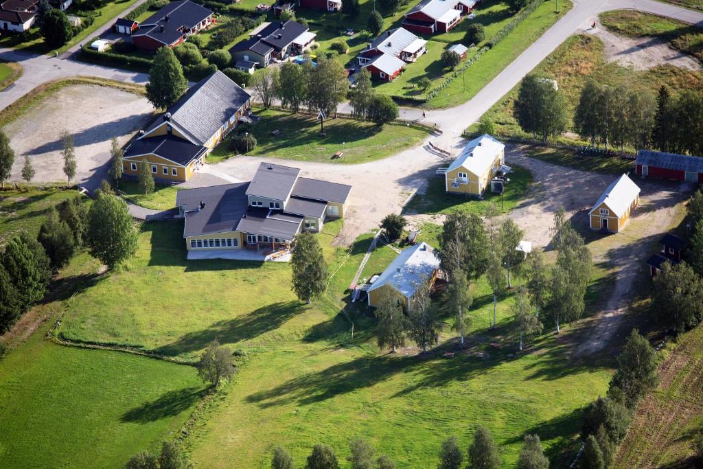 Letecký snímek ubytování Storstrand Kursgård