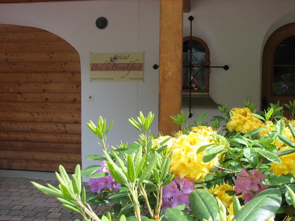 Zahrada ubytování Bed & Breakfast La Val