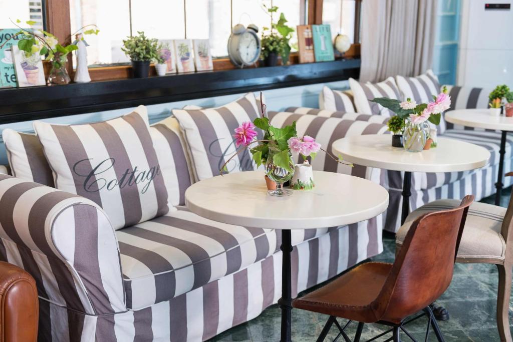Posezení v ubytování Areela Boutique Hotel