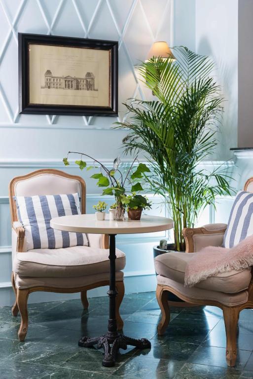 Posezení v ubytování Areela Boutique Hotel