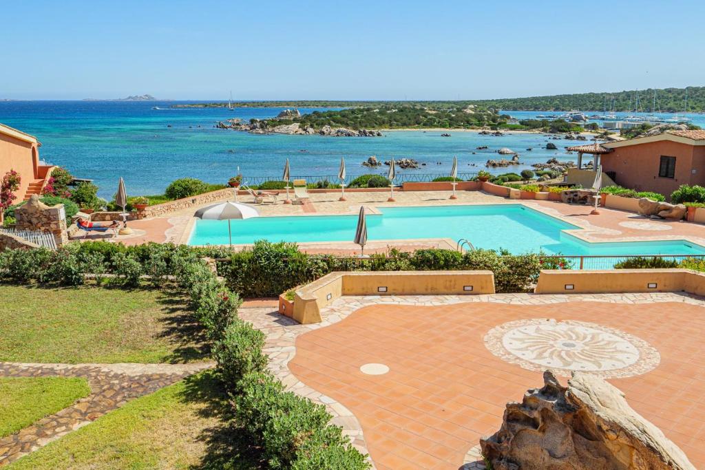 an image of a swimming pool at a resort at Villaggio Marineledda in Santa Marinella