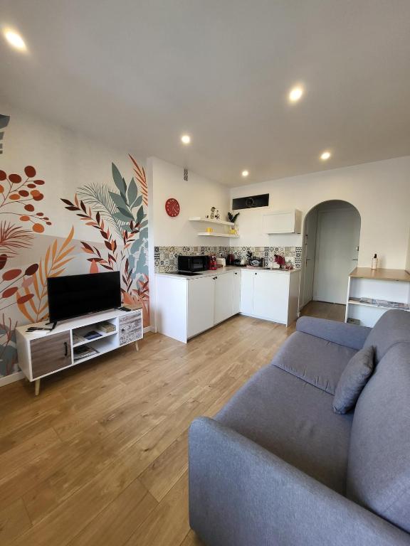 Air-conditioned studio, 4 min from the Croisette, 15 min from the Palais