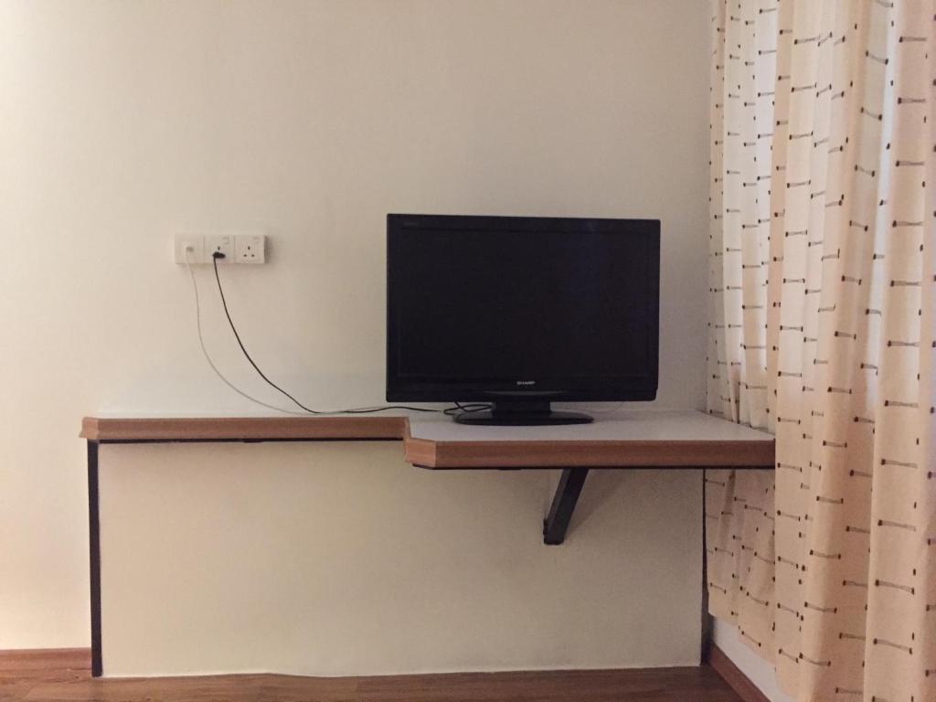 TV a/nebo společenská místnost v ubytování Hotel N45