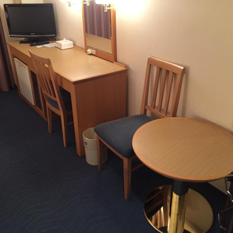 TV a/nebo společenská místnost v ubytování Hotel Crown Hills Kofu