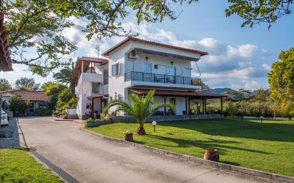 Budynek, w którym mieści się apartament