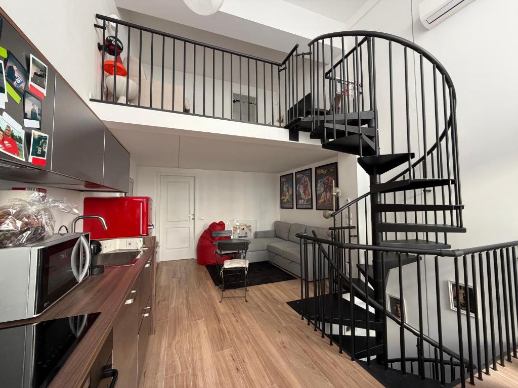 Loft con giardino privato a Milano