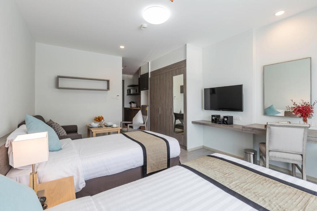Kantary Hotel And Serviced Apartment, Amata, Bangpakong - Chambre Double Ou Lits Jumeaux De Luxe