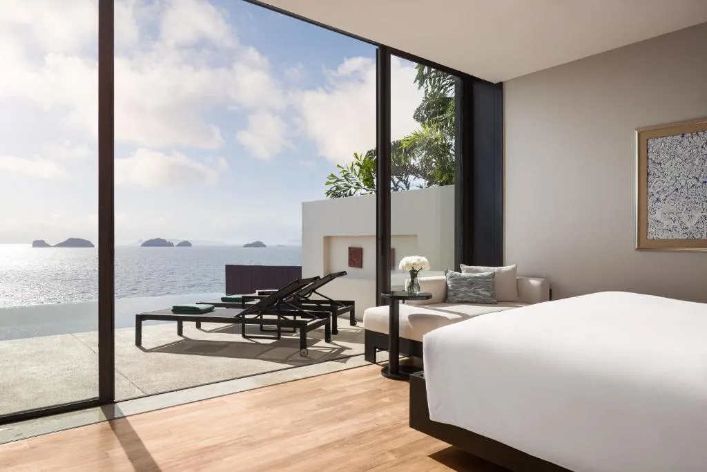 Two-Bedroom Family Pool Villa with Ocean View
