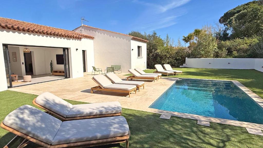 Villa avec piscine privée et 4 chambres - Sainte-Maxime Les Vallons
