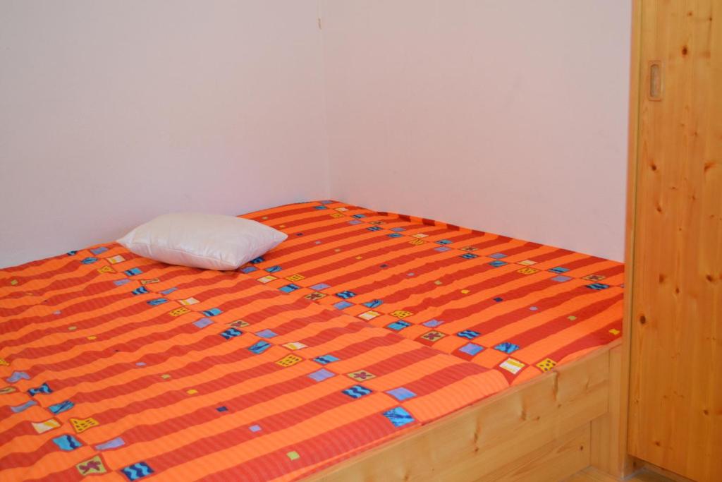 Postel nebo postele na pokoji v ubytování Alpensonne