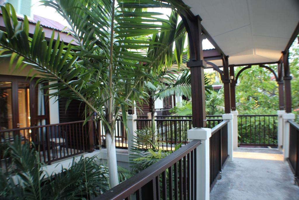 Balkón nebo terasa v ubytování Eden Island Apartment 70A14
