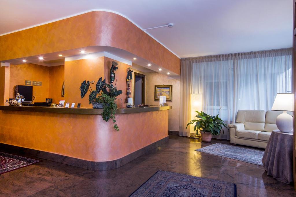 Posezení v ubytování Hotel Le Pageot