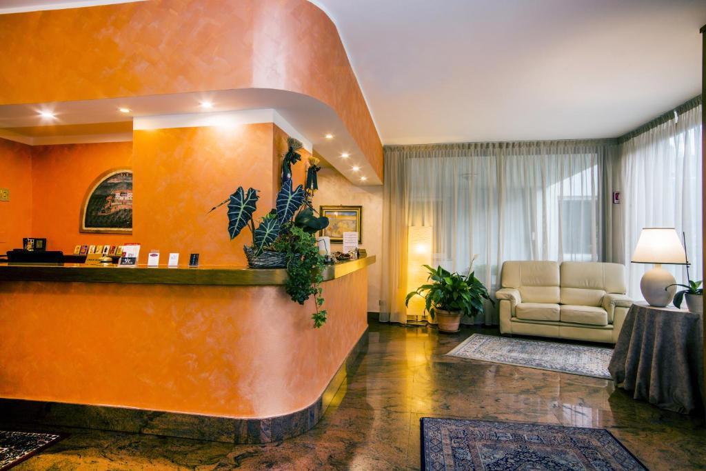 Posezení v ubytování Hotel Le Pageot