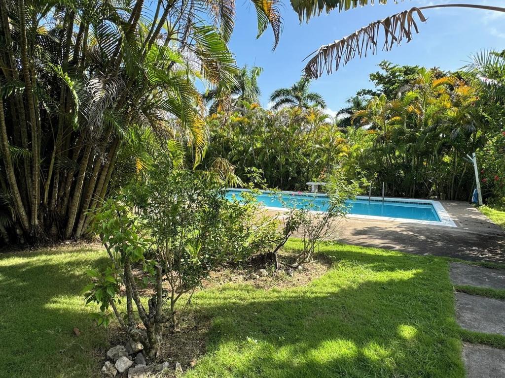 a pool in the backyard of a villa at Heaven Can Wait APT2 in Steer Town