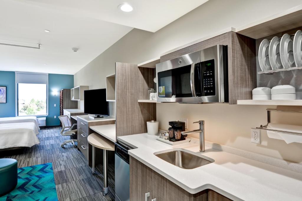 Home2 Suites by Hilton OKC Midwest City Tinker AFB - Estudio Con 2 Camas Grandes - No Fumadores