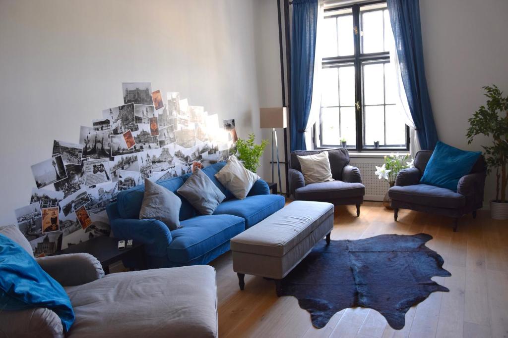 Posedenie v ubytovaní Luxury Apartment by Hi5 - Bajcsy Suite
