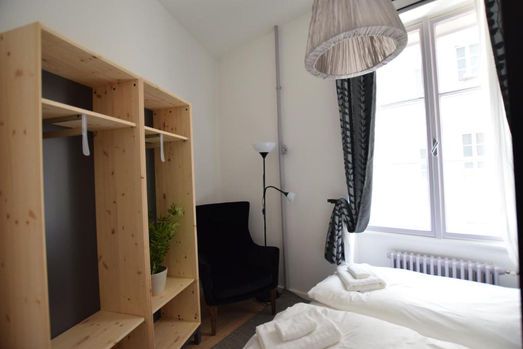 Posteľ alebo postele v izbe v ubytovaní Luxury Apartment by Hi5 - Bajcsy Suite
