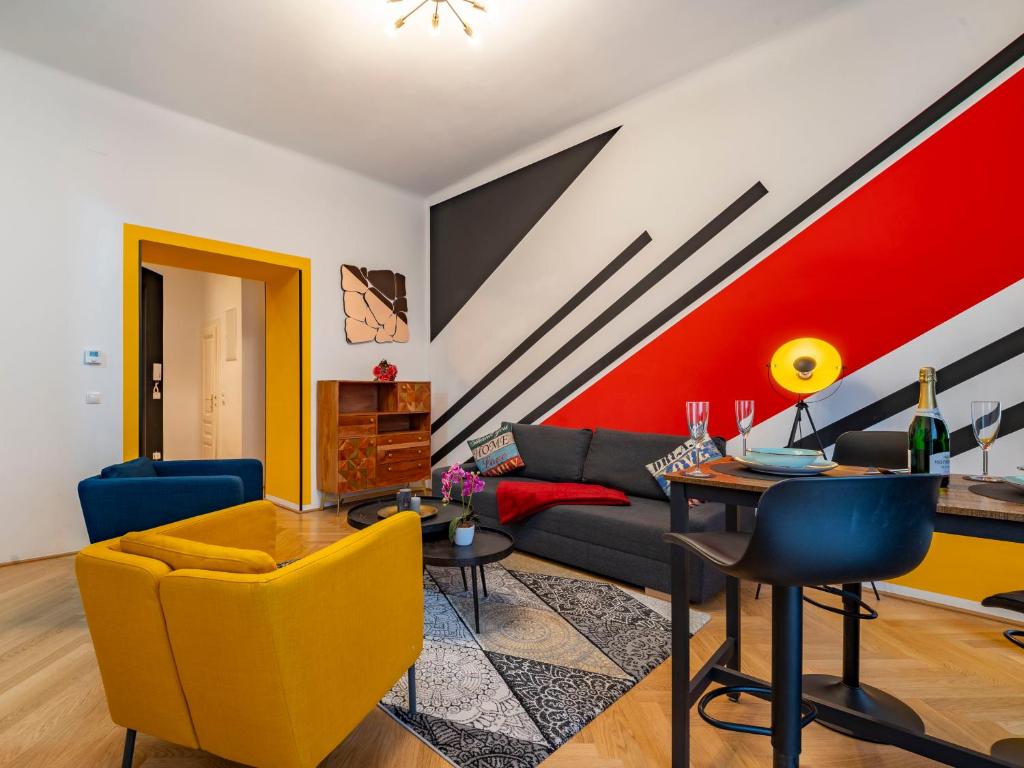 Premium Apartment for 4 near MuseumsQuartier Metro U2 & U3