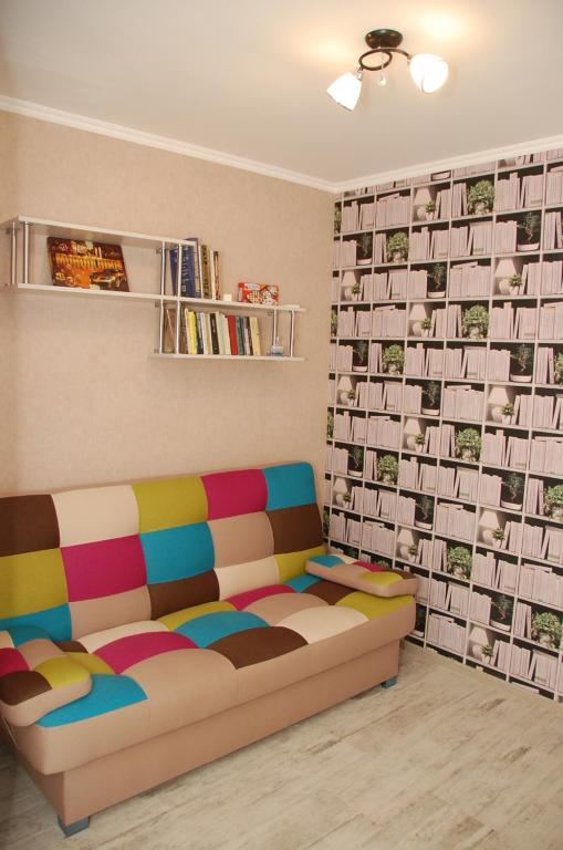 Posezení v ubytování Green Apple Hostel