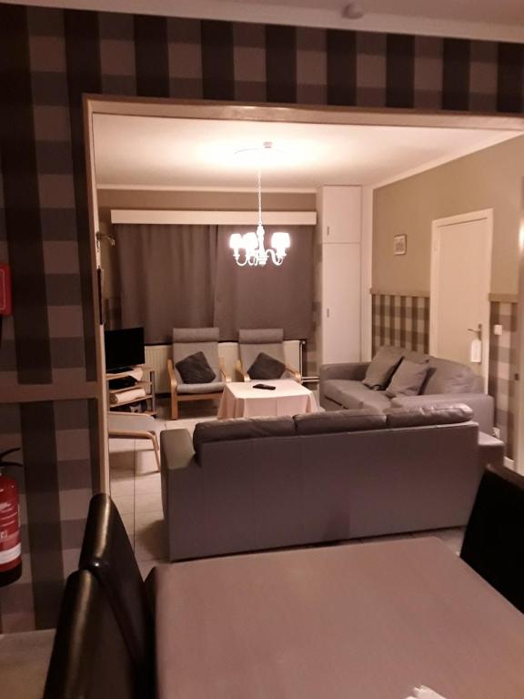 Postel nebo postele na pokoji v ubytování Wenceslas Cobergher III