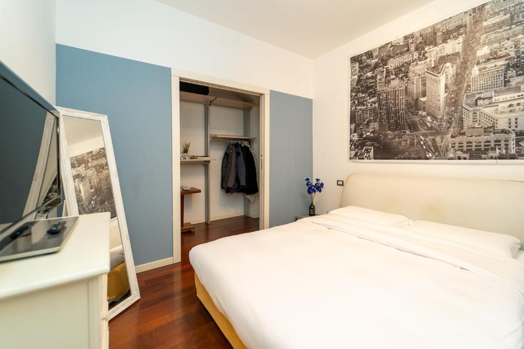 Modern apartment in Milan with WiFi and AC