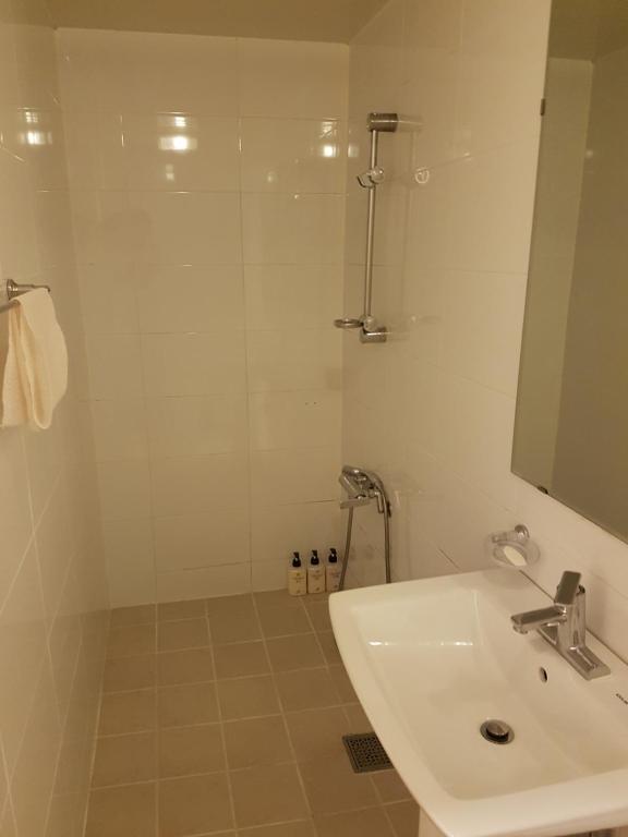Koupelna v ubytování Byulbam Guesthouse