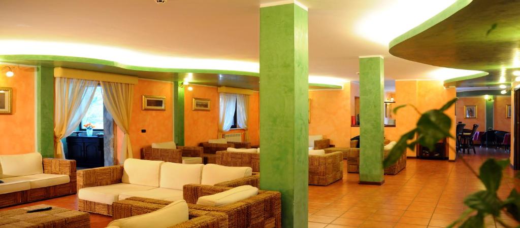 Posezení v ubytování Hotel Alisma