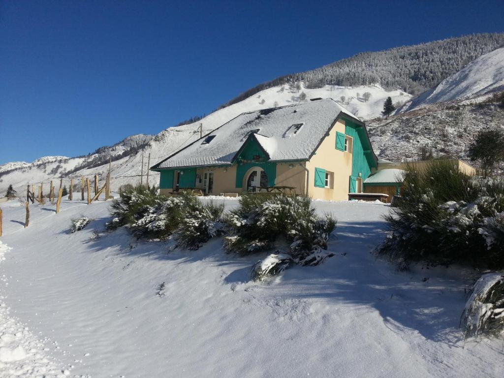 Accous的住宿－Gîte de montagne du Plateau de Lhers- Accueil randonneurs，相簿中的一張相片