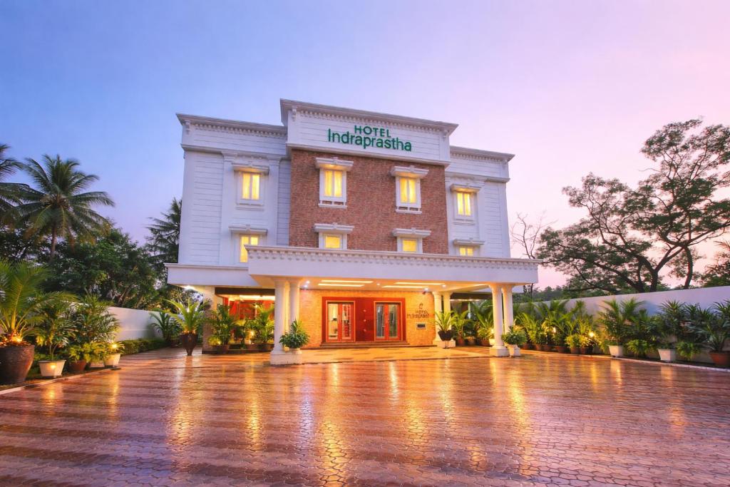 a rendering of the hotel hacienda at Hotel Indraprastha, Pattazhy in Avanīsvaram